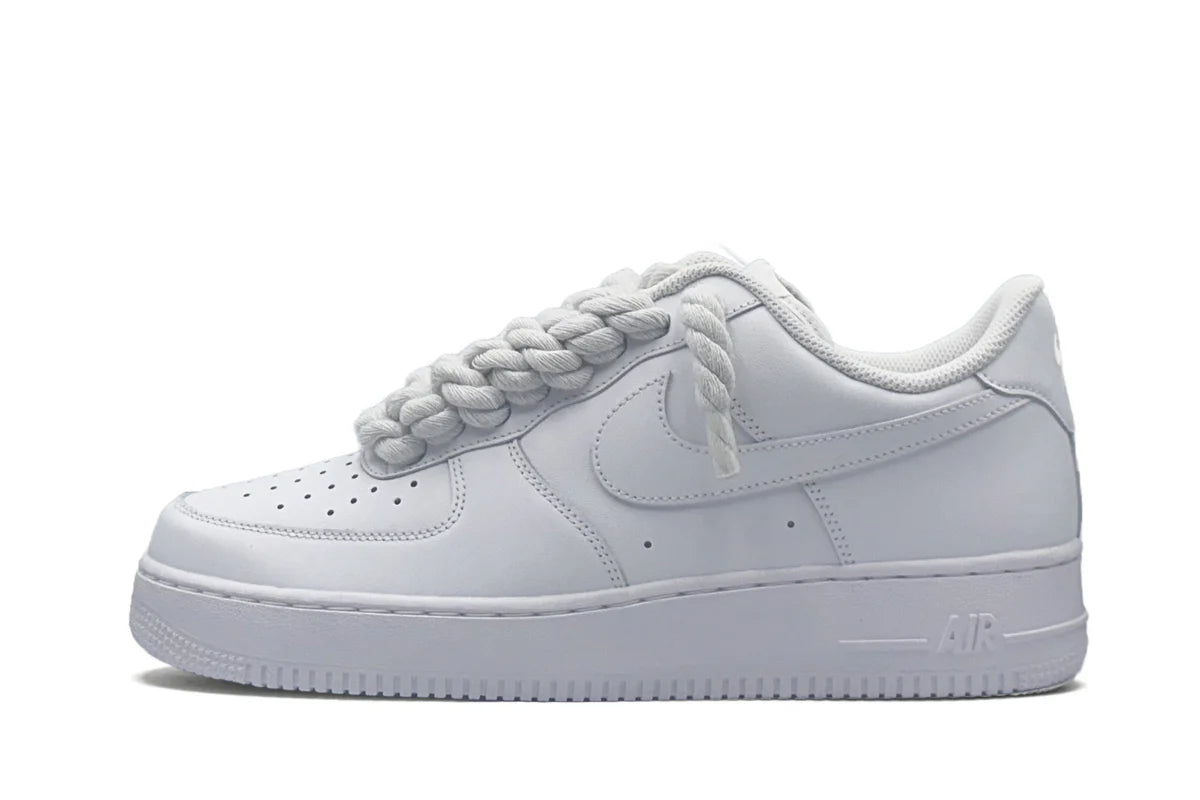 Nike Air Force 1 Low '07 White/White Rope Laces